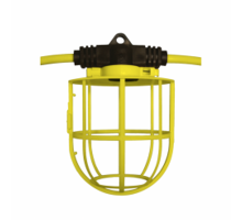 100 ft. 14/3 SJTW, Temporary Construction String Lights, Yellow