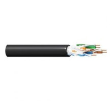 Belden 7997A, Cat5e, 24 AWG, 4PR, U/Utp, OSP, Nonbonded-Pair Twisted Cable, Black