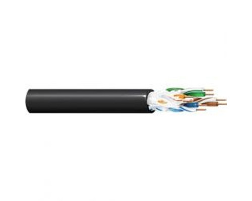 Belden 7997A, Cat5e, 24 AWG, 4PR, U/Utp, OSP, Nonbonded-Pair Twisted Cable, Black