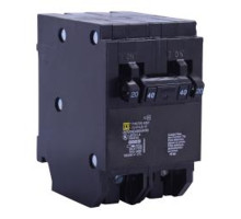 Square D HOMT2020240, Quad Tandem Circuit Breaker, 2 Pole 40 Amp, 1 Pole 20/20 Amp