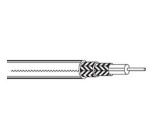 Belden 83242, RG-142B/U, 19 AWG, Plenum, MIL-C-17G, Coaxial Cable