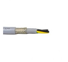 Alpha 65404CY, 14/4C Xtra-Guard Standard Flex Control Cable, Braid Shielded, 600V