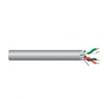 West Penn 77510 22 AWG 4 Conductor, Stranded, Individually Shielded, Miniature Audio Cable