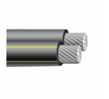 8-8 Bard Aluminum Duplex URD Direct Burial Cable