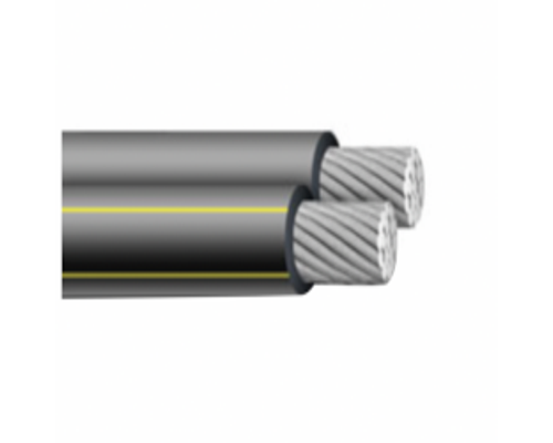 8-8 Bard Aluminum Duplex URD Direct Burial Cable