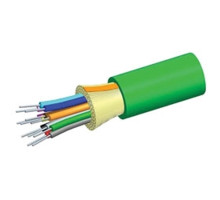 Commscope P-012-DS-8W-FSUGR, 12 Fiber, OS2, Indoor, Plenum, Green Jacket