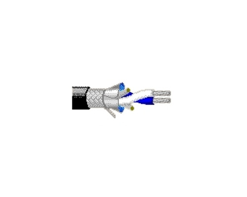 Belden 1696A, 22 AWG, 1 Pair, Overall Shielded, Datalene Insulation, Audio Cable