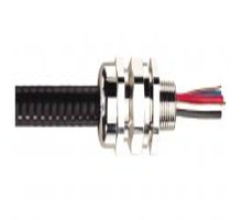 Type MC 1/2 in. Nickel Plated Brass Watertight Cable Connector