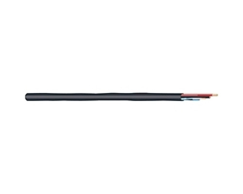 18/2C + 22/1PR Composite Cable, Black PVC Jacket, 300V, 75C, CMR/CL3R