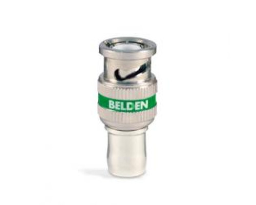 Belden 1695ABHD1, BNC Plenum, HD, Coax Compression Connector, for RG-6/U Cable