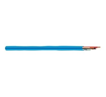 18/2C + 22/1PR Composite Cable, Light Blue w/ Green Stripe PVC Jacket, 300V, 75C, CM/CL3