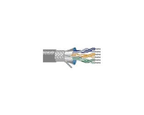 Belden 8108 24 AWG 8 Pair Low Capacitance Computer Cable for EIA RS-232/422, Overall/Braid Shield