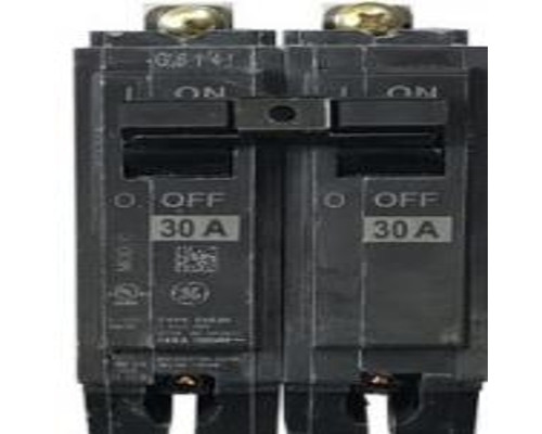 GE THQB2130, Bolt On Circuit Breaker, 2 Pole, 30 Amp, 120/240 VAC