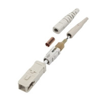 Corning 95-000-41 UniCam High-Performance Connectors, SC, Beige (OM1)