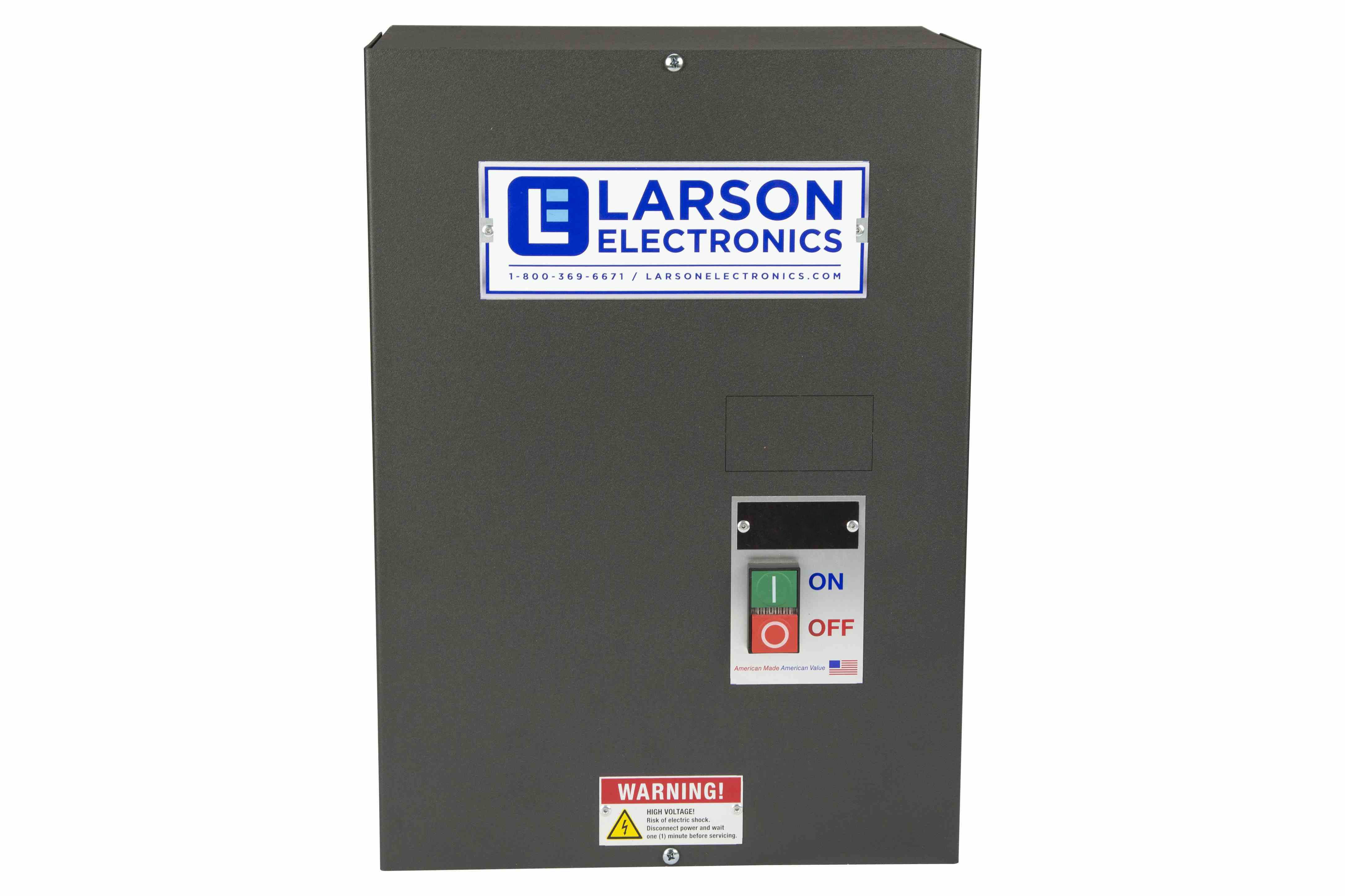 Rotary Phase Converter for 60HP Hard Loads, 400V 1PH to 3PH, 46.75 Amps Output, 125HP Idler, NEMA 1