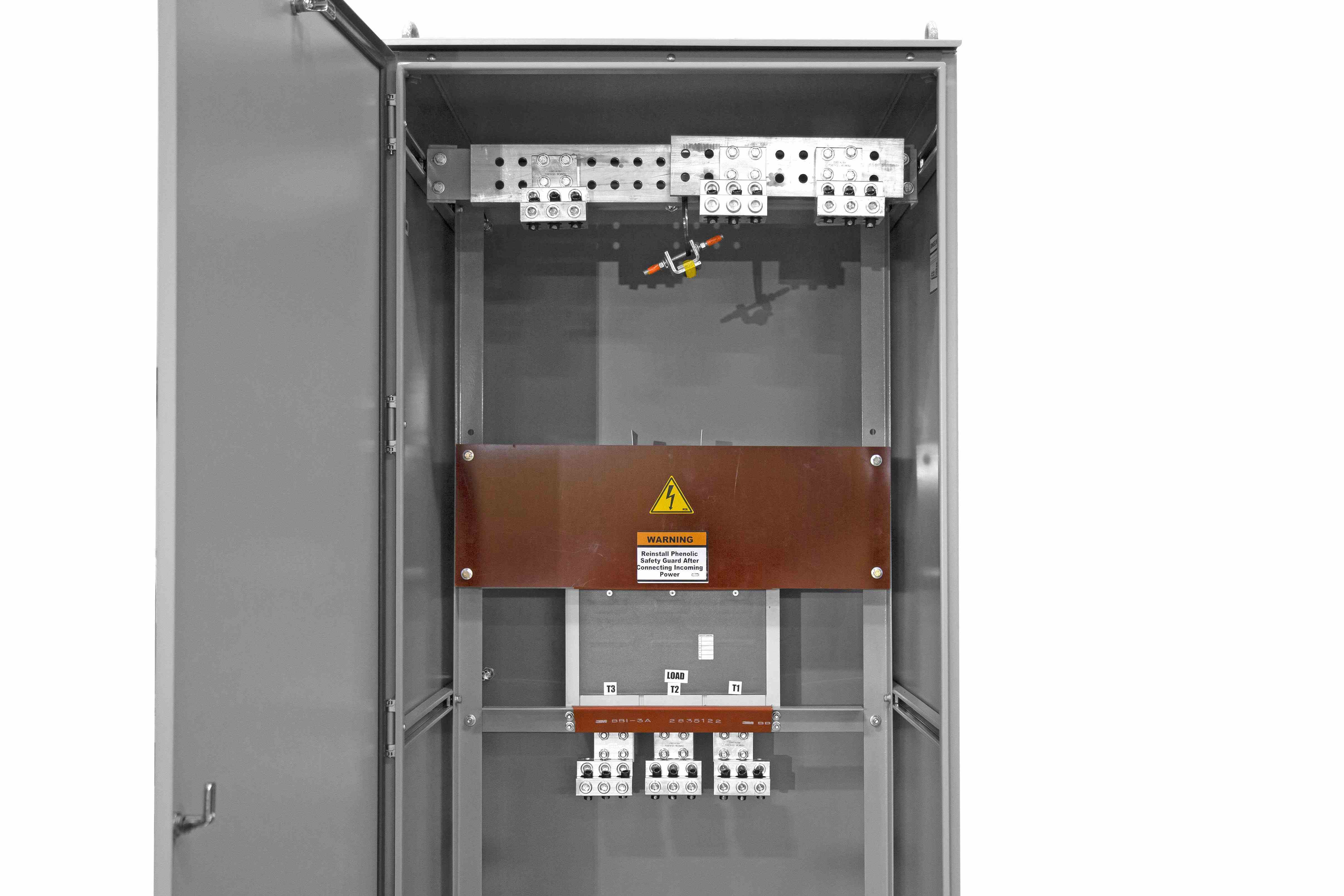 1600 Amp Non-Fused Disconnect Switch, 600V 1-Phase, 1P2W - Service Entrance Rated, Floor Mount/N3R
