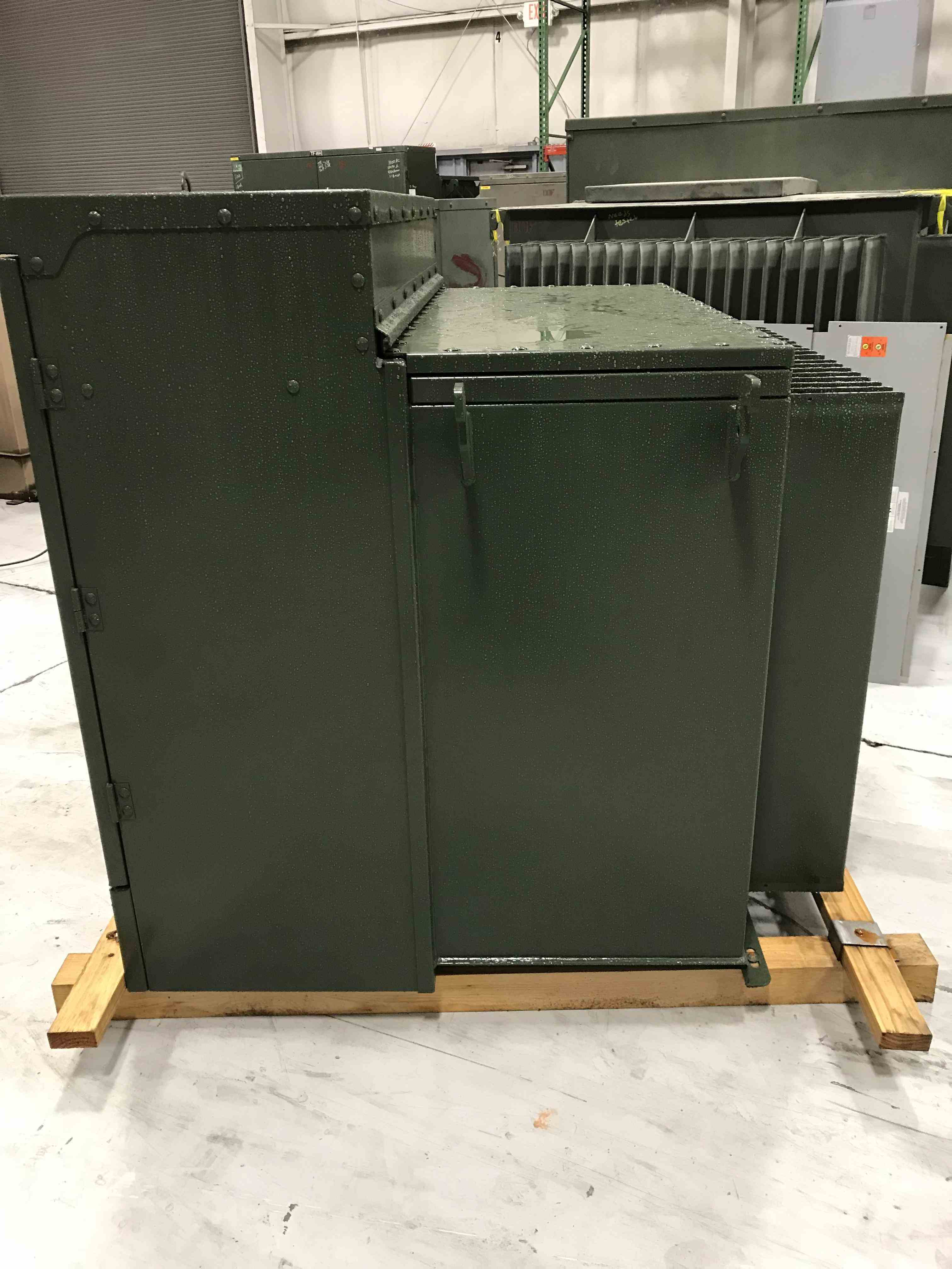 500 kVA Pad Mount Transformer - 12000V Delta Primary - 480Y/277 Wye-N Secondary - N4X - Oil Cooled