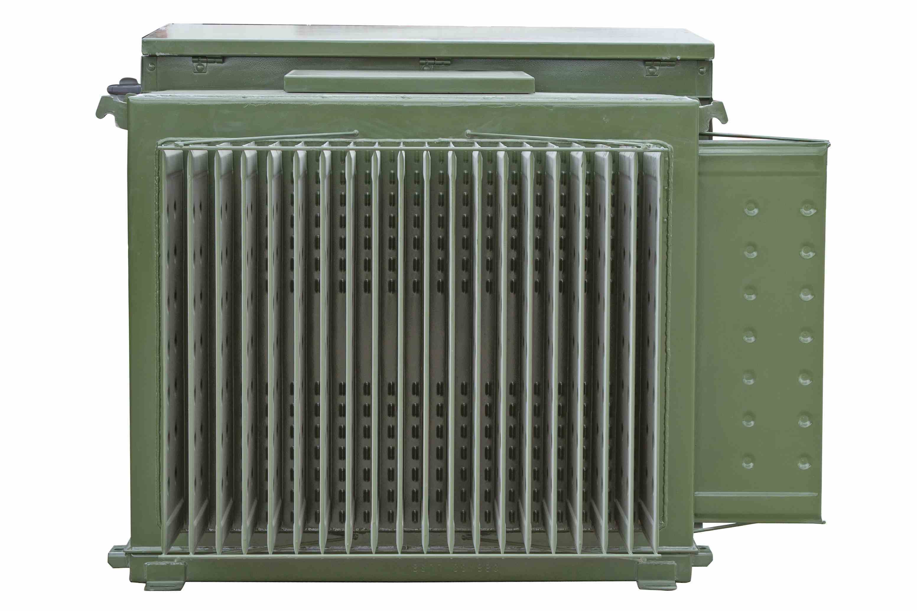 1.5 MVA Pad Mount Transformer - 11000V Delta Primary, 415Y/240 Wye Secondary - KNAN/Bell Green - 304 Stainless