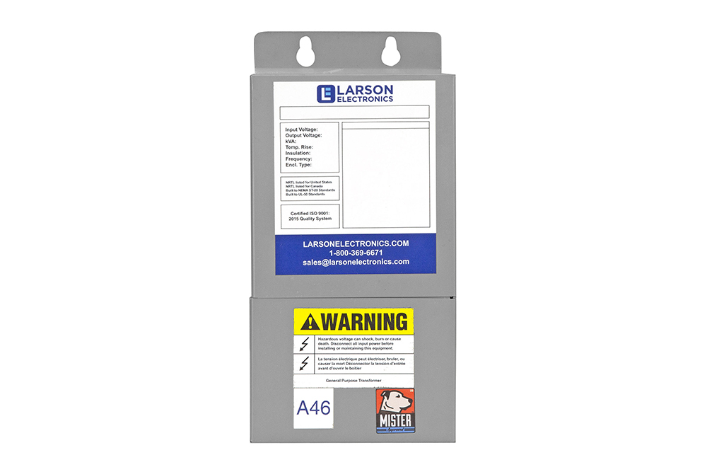 1-Phase Buck/Boost Step-Up Transformer - 193V Primary - 232V Secondary - 41.67 Amps - 50/60Hz