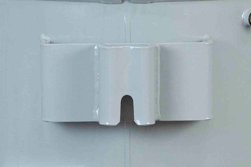 25 KVA Overhead Distribution Transformer, Pole Mount, 59760Y/34500 Grounded Wye Primary, 120/240V Secondary, Mineral Oil/ONAN, Copper, Light Grey