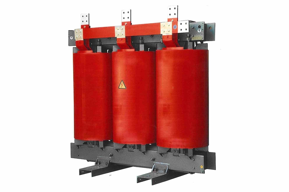1.6 MVA Cast Resin Core Transformer, 6900V Delta Primary, 480Y/277 Wye-N Secondary, AA/FA, Class F, W/ Fans