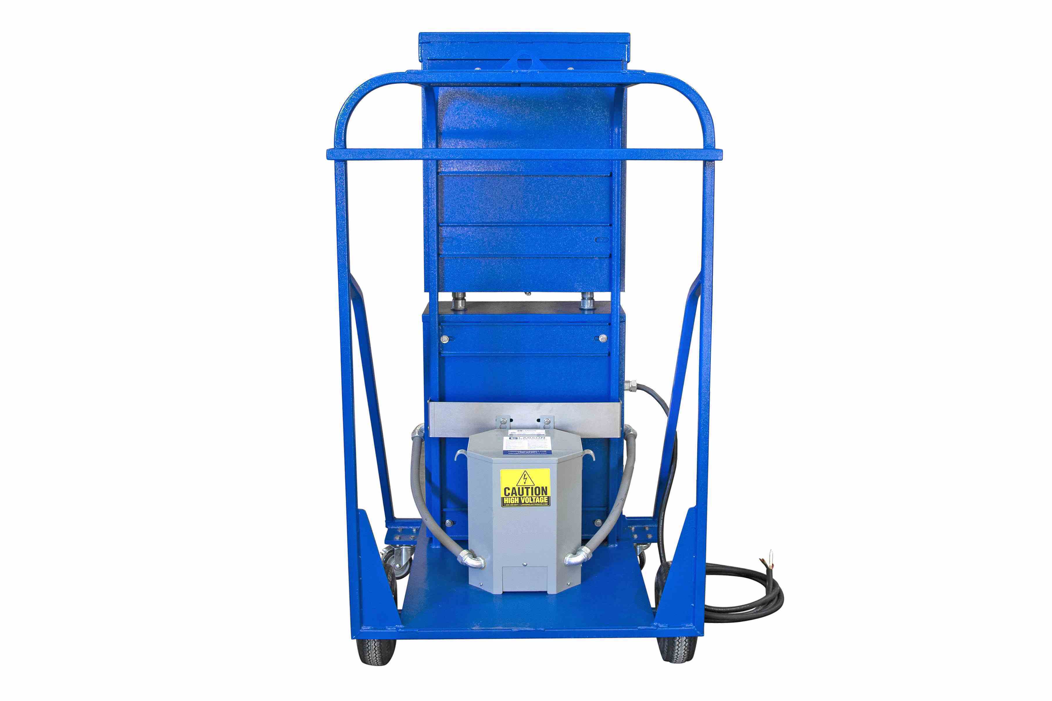 30 KVA Power Distro Cart, 480V-208V 3PH, CS8165C Inlet, (3) 6-50R Outlets