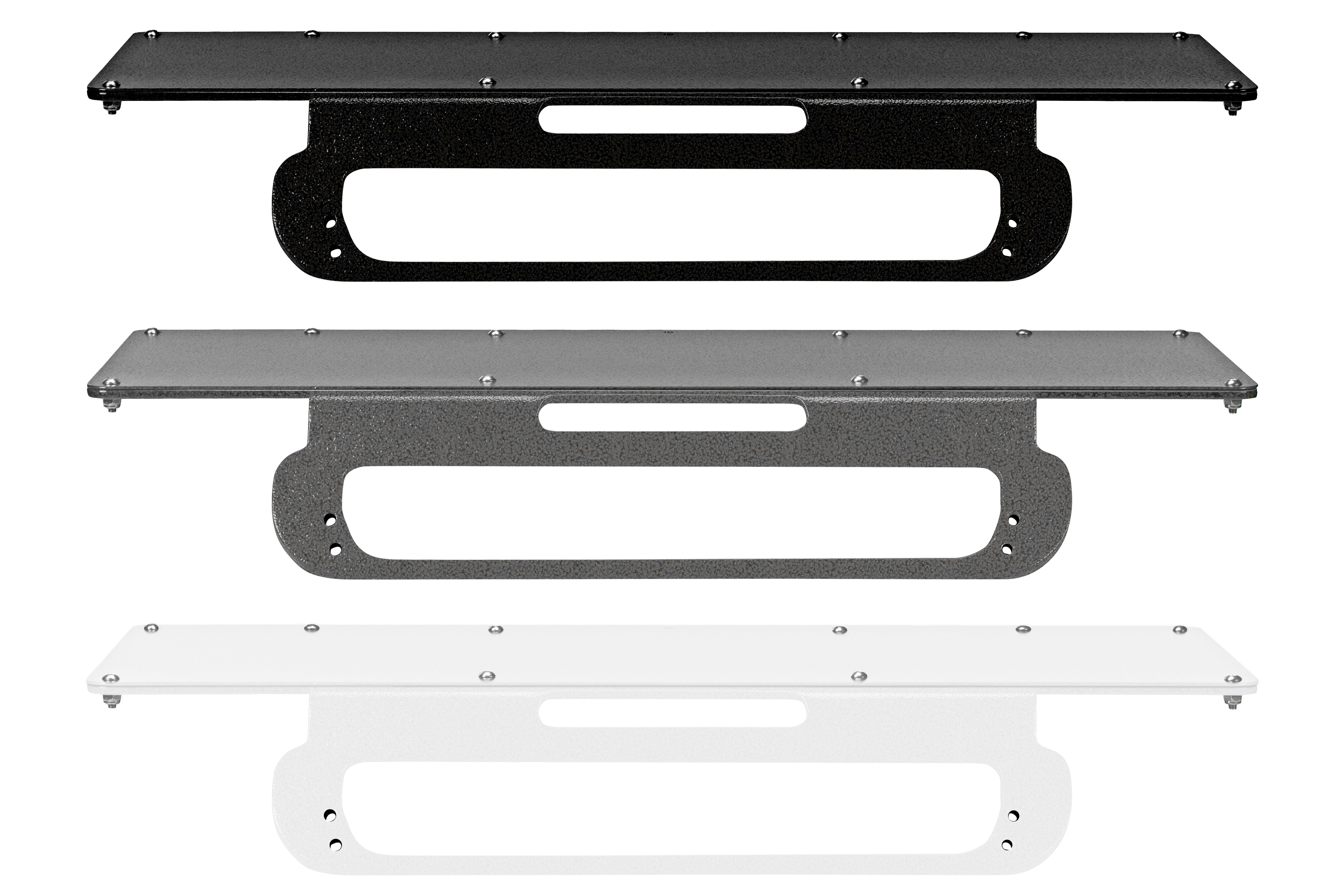 2011 Chevrolet Silverado 3500 No-Drill Rooftop Mounting Bracket - 24