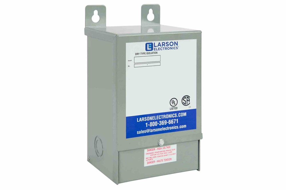 3 kVA Isolation Transformer - 240V Delta Primary - 440V Delta Secondary - NEMA 3R - Fully Potted / Encapsulated