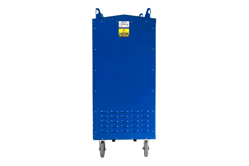 75 KVA Distribution Skid, 480Y/277-208Y/120V 3PH, (3) DSN30, (3) DSN20, (3) 5-20R GFCI Duplex Outlets, DR250A Meltric Pin & Sleeve Inlet, NEMA 3R
