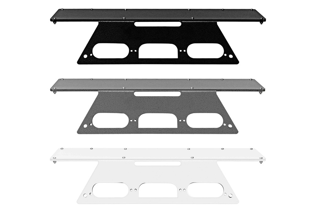 2022 Ford F550 Super Duty Aluminum Body Truck No Drill Mounting Plate - Magnetic - 24