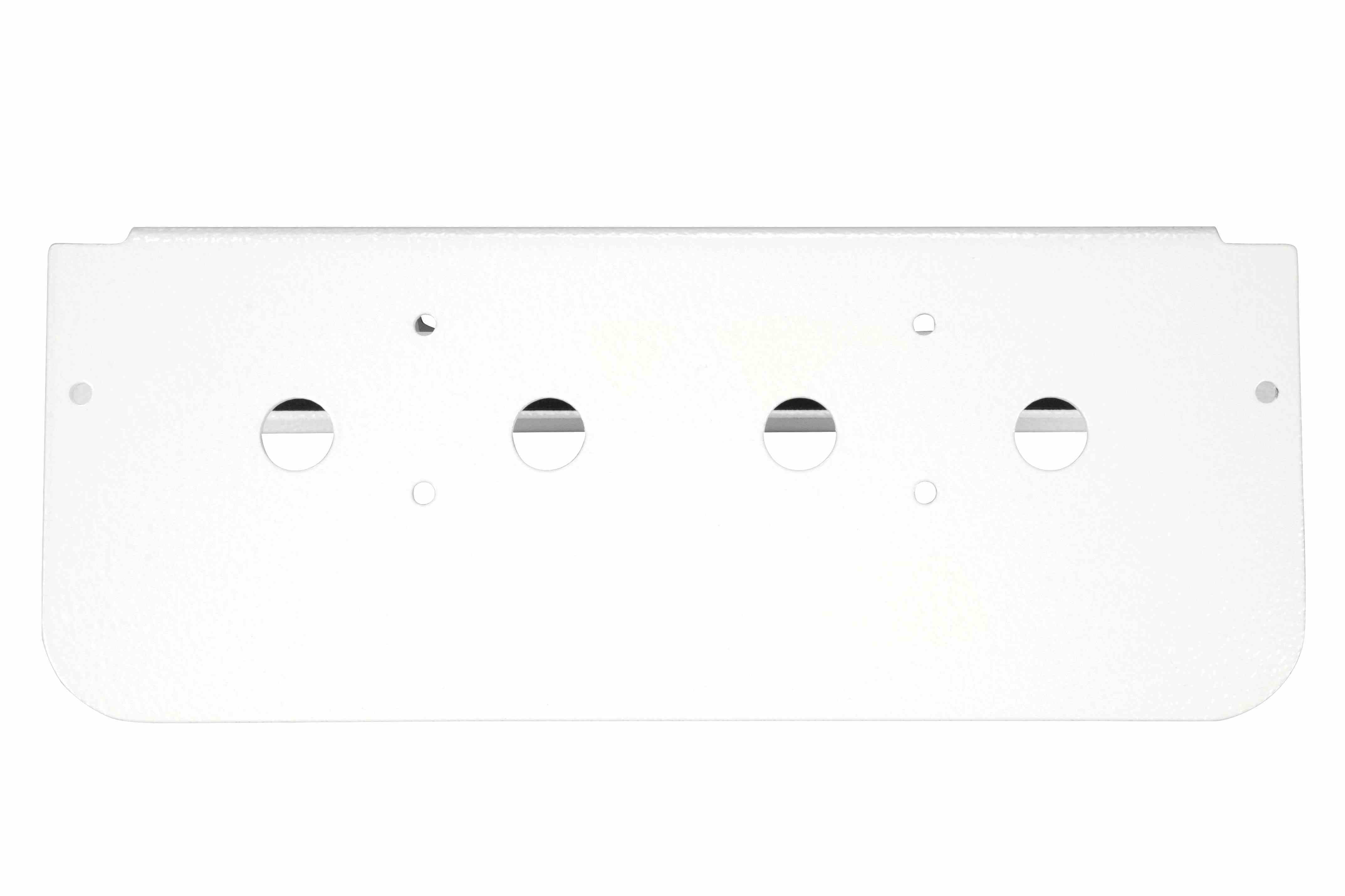No Drill Antenna Mounting Plate, Fits 2019 Chevrolet Silverado 3500 w/o Spoiler, Permanent