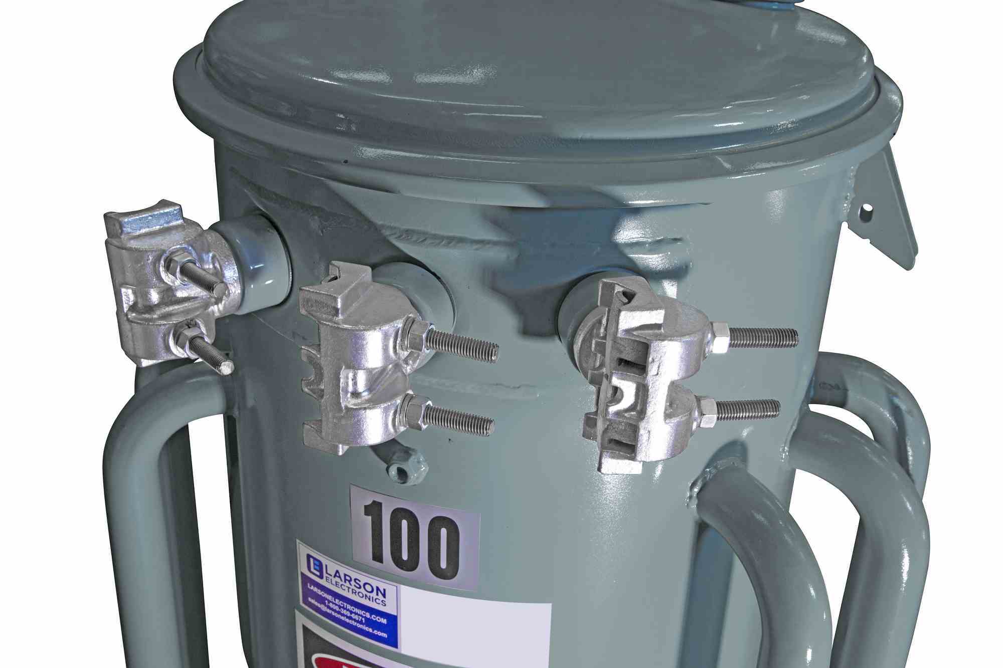 25 KVA Pole Mount Distribution Transformer - 4160/7200Y x 2400/4160Y Grounded Wye Dual Primary, 120/240V Secondary - FR-3 Oil/KNAN