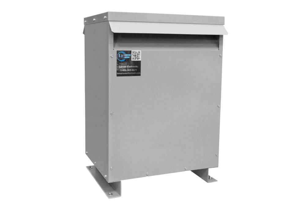 250 kVA 3PH Isolation Transformer, 208V Delta Primary, 240 Delta Secondary, N3R, Ventilated, 60 Hz