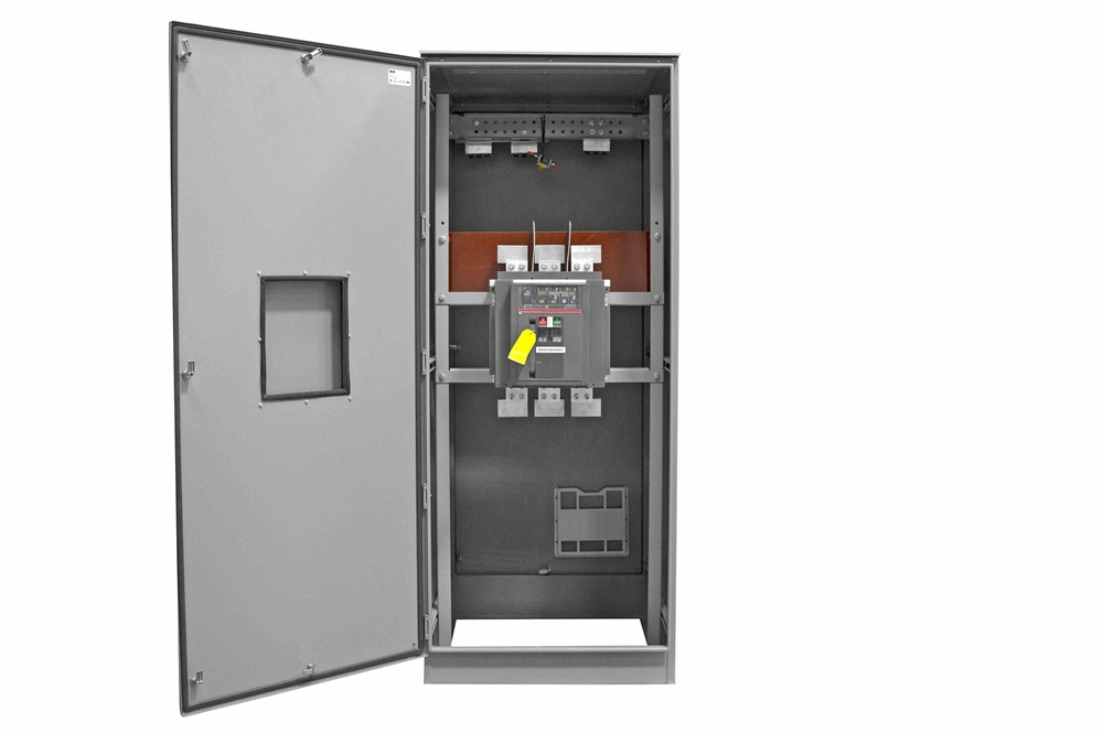 1600 Amp Non-Fused Disconnect Switch, 600V 1-Phase, 1P2W - Service Entrance Rated, Floor Mount/N3R
