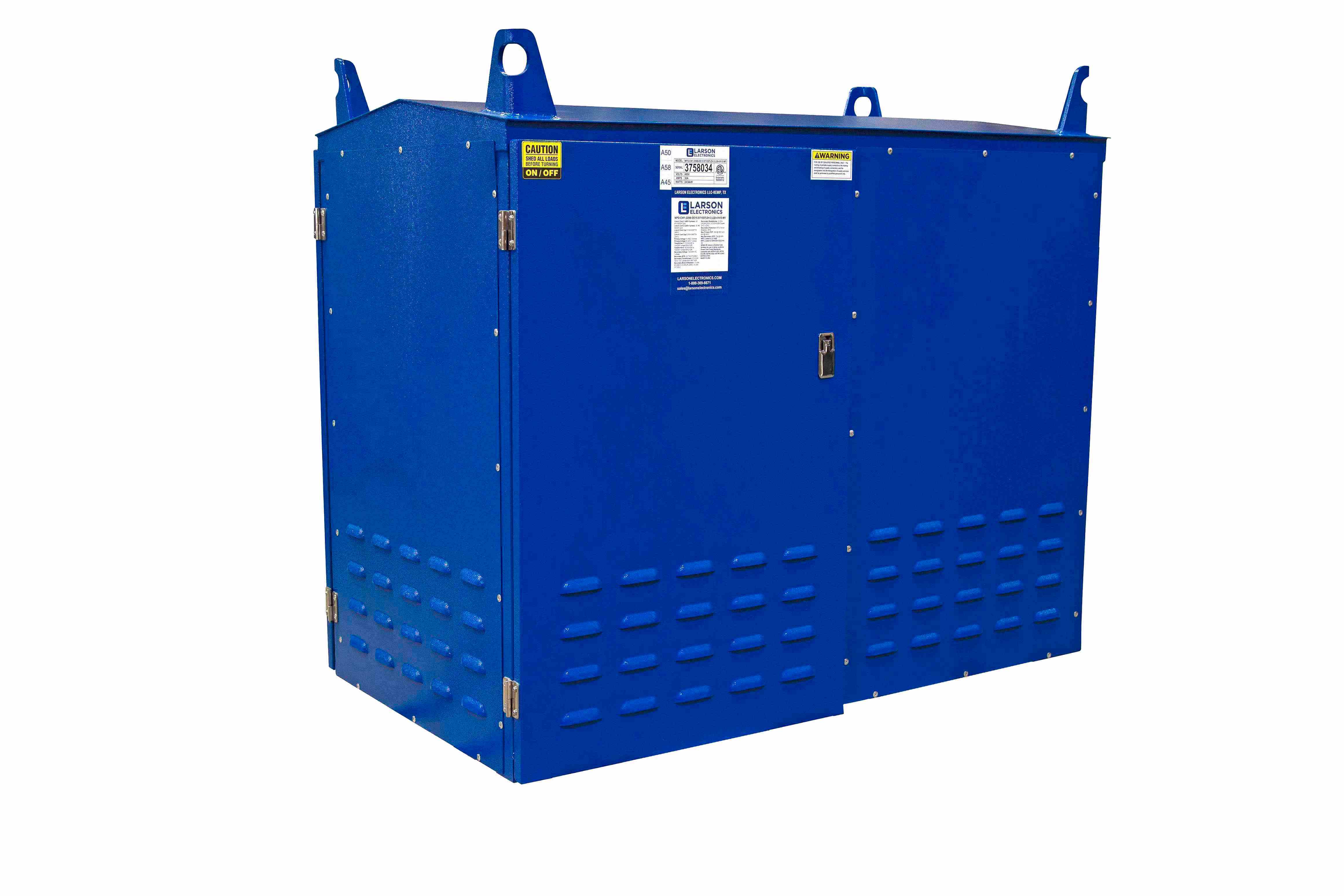 1000A Portable I-Line Panel Distribution System - 480Y/277V AC Wye 3-Phase - Camlock Inputs - (29) MCCB Circuit Breakers