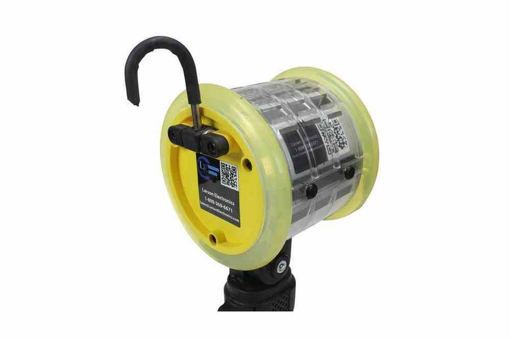 Explosion Proof Rechargeable LED Trouble Light - Class 1 Div 1 - 2 Battery Packs - Spot/Flood Combo