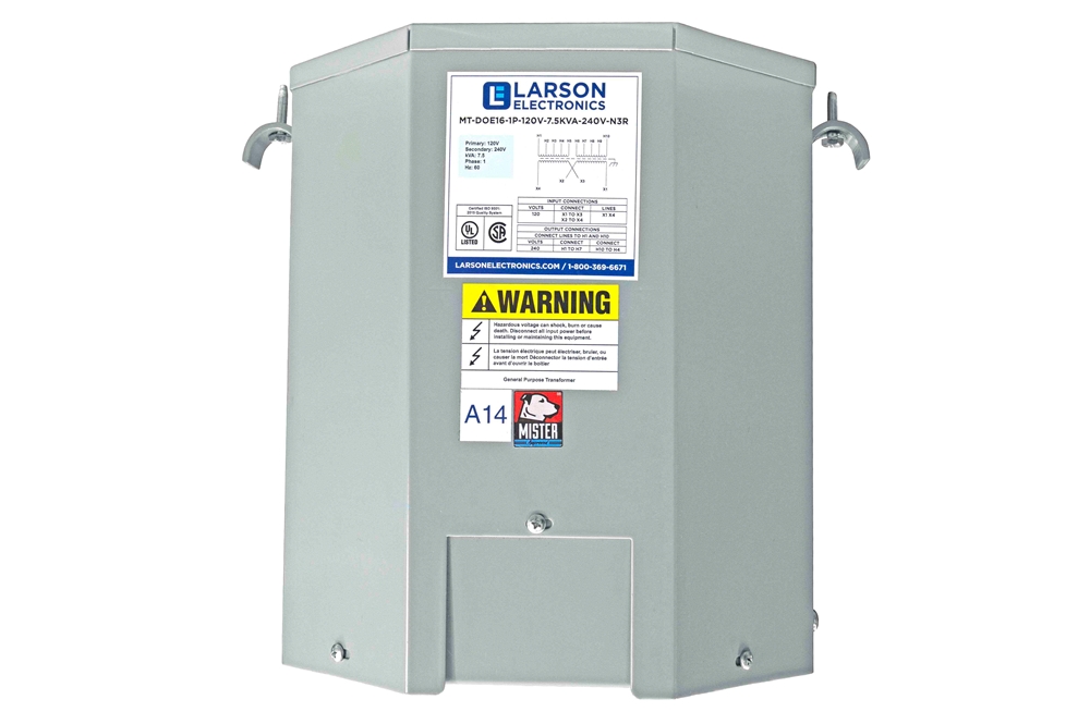6 kVA Isolation Transformer - 220V Primary - 110V Secondary - NEMA 3R - Single Phase -