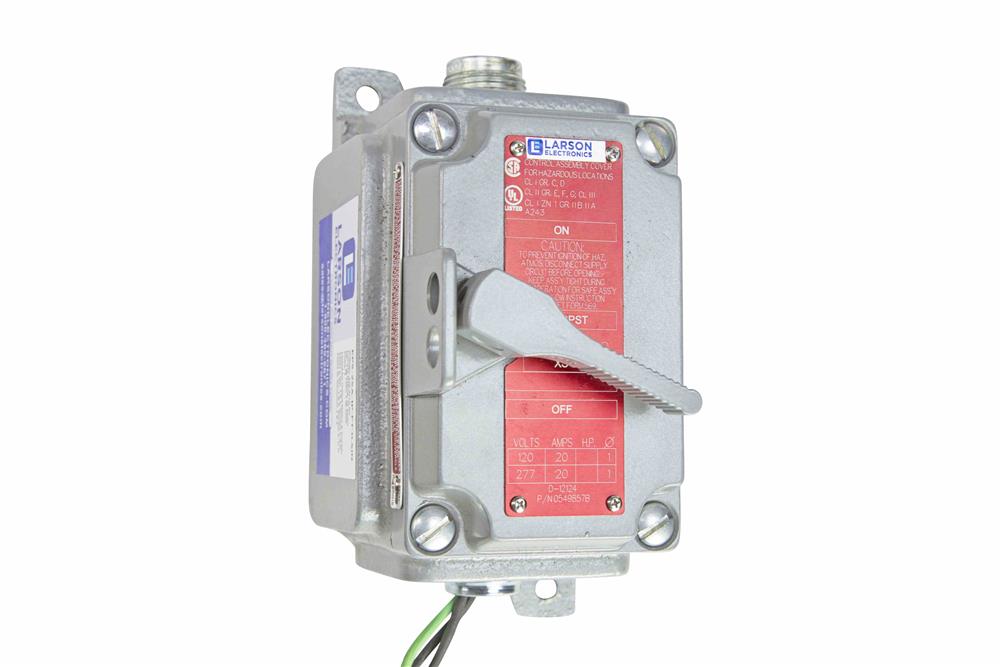150W Explosion Proof High Bay LED Emergency Light Fixture - Remote Battery Enclosure - C1D1 Group B