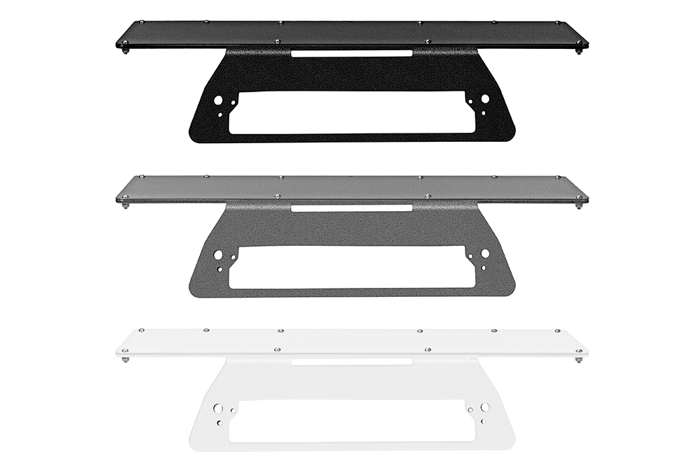 2014 Chevrolet Silverado 3500 No-Drill Rooftop Mounting Bracket - 24