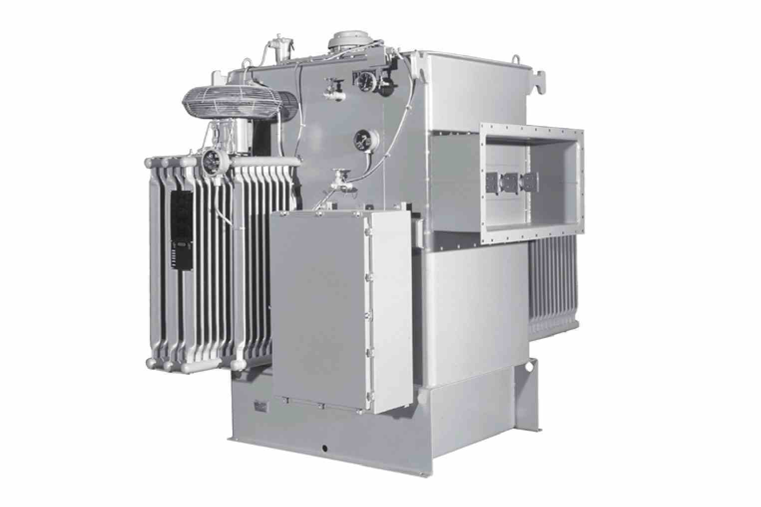 3 MVA Hermetically Sealed Substation Transformer - 69000V Delta Primary, 480Y/277 Wye-N Secondary - KNAN, Grey - Bi-directional