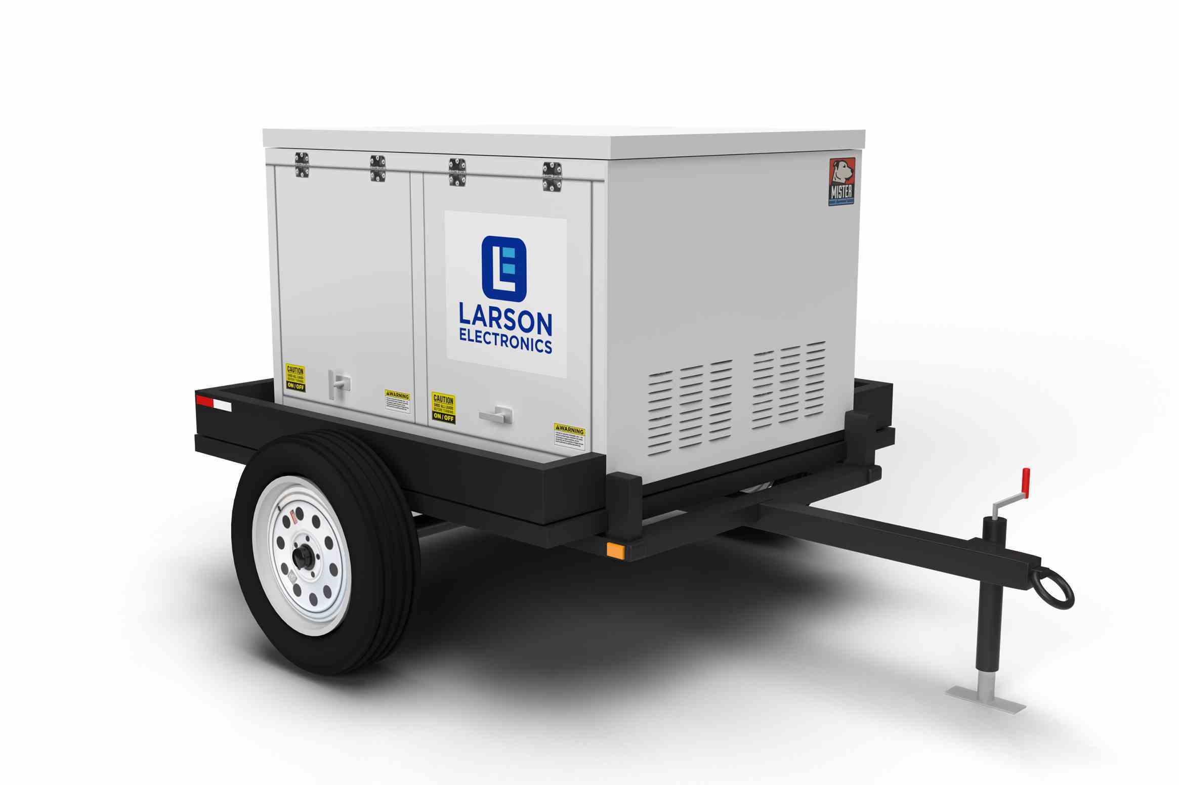 45 KW Pad Mounted Diesel Generator Power Distribution - 480Y/277 3-phase - Camlock Connection
