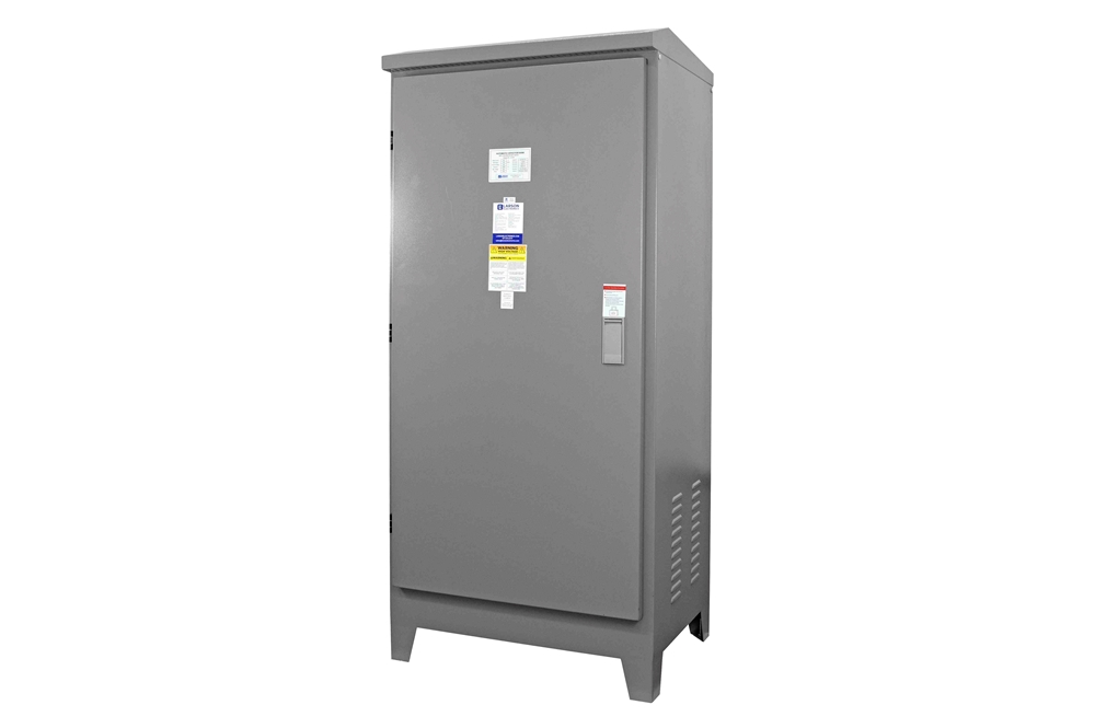 50 KVAR Automatic Capacitor Bank - 480V Nominal Voltage, 3-Phase, NEMA 4X, Grey, w/ SPD