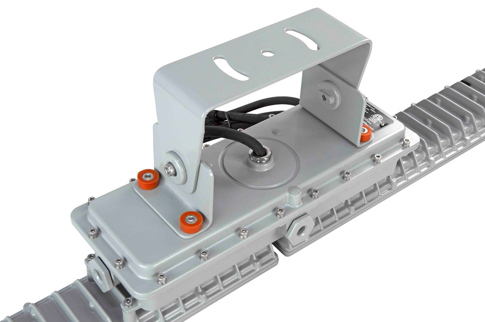 150W Dimmable Hazardous Location Integrated LED Linear Fixture - C1D2, C2D1 - 120-277V - 23,000 lms/Trunnion Mount - 0-10V Dimming