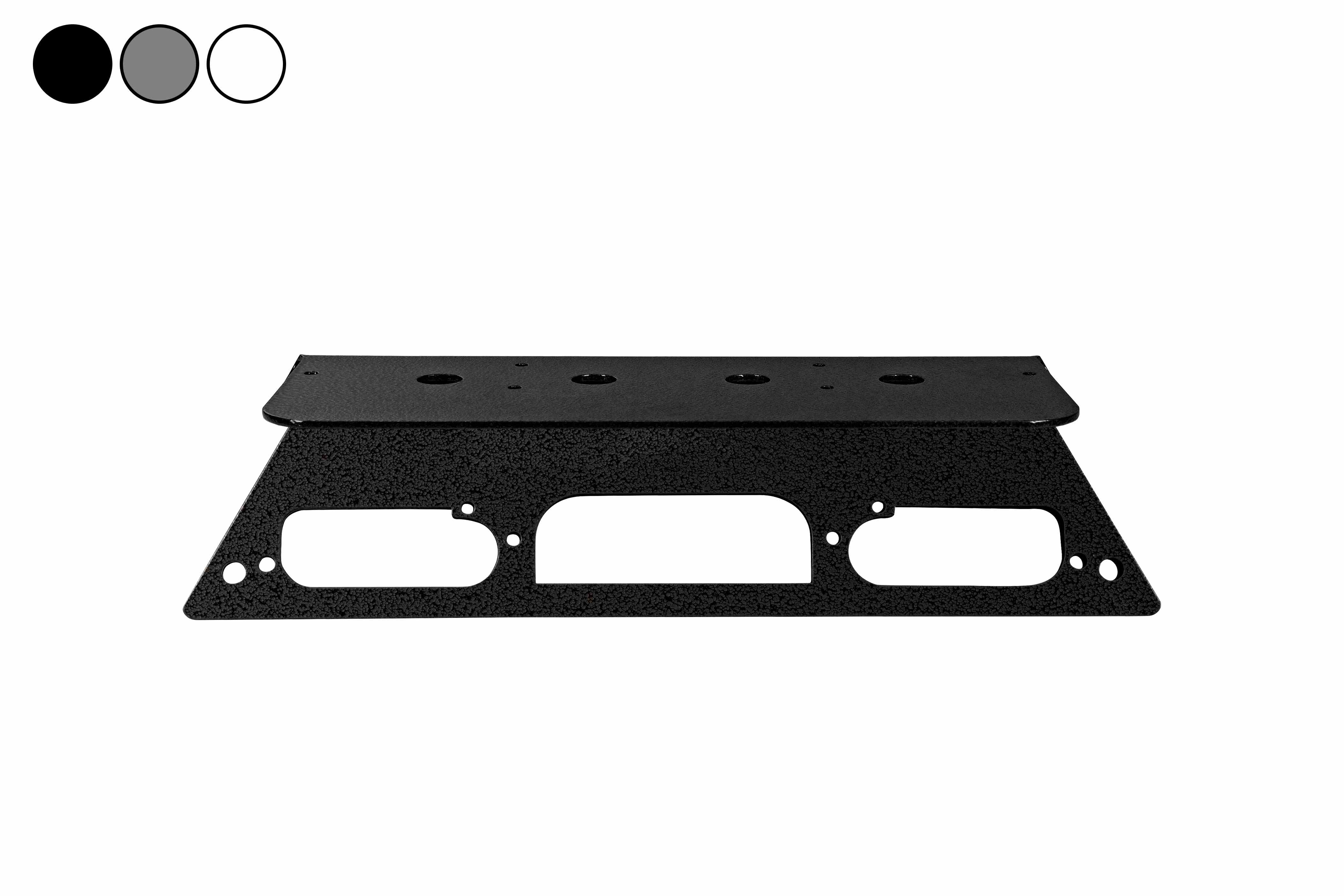 2019 Ford Ranger Aluminum Body Truck No-Drill Antenna Mounting Bracket - (4) 3/4