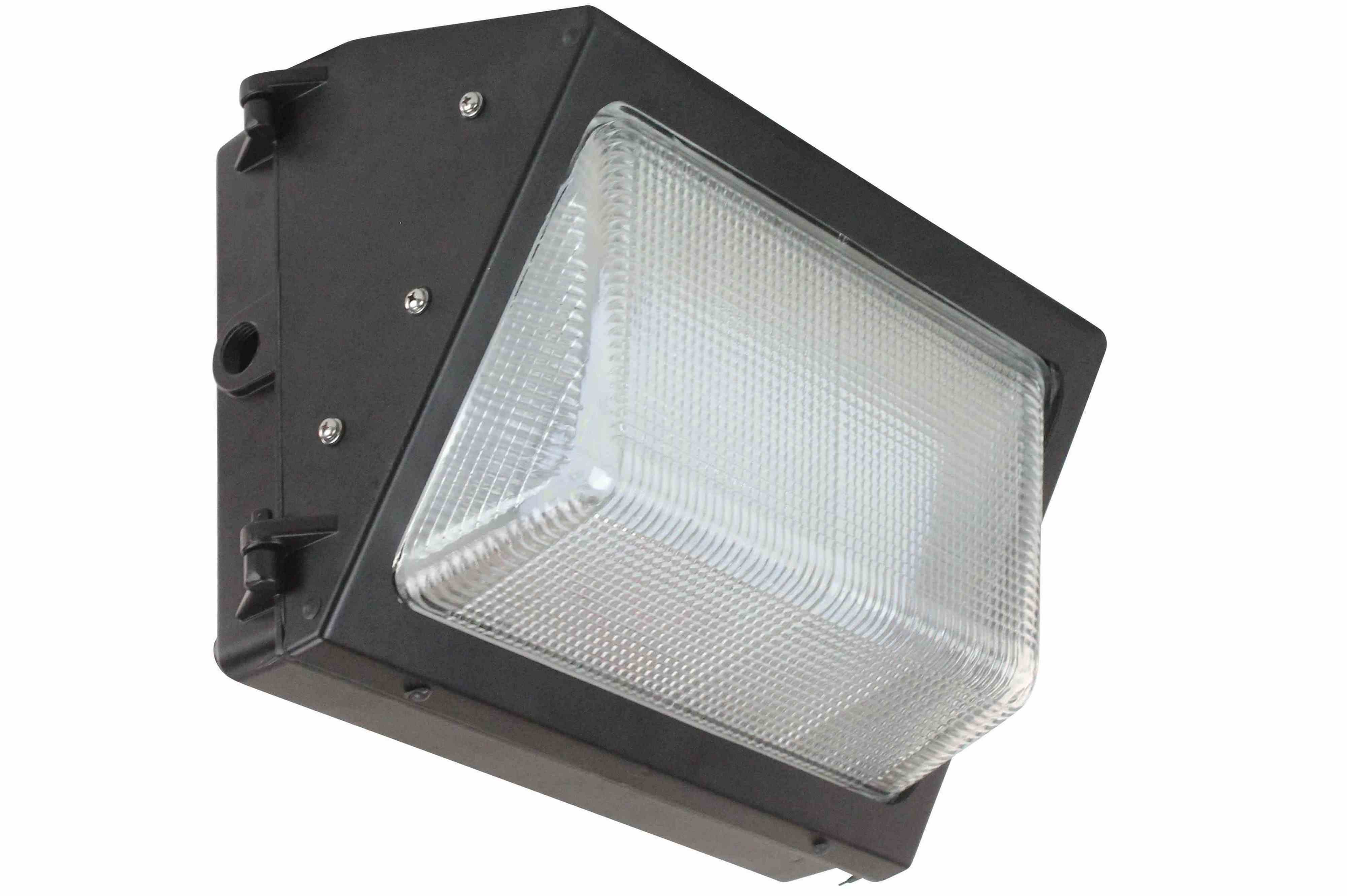 58W Traditional LED Wall Pack - Replaces 400W Metal Halide Fixtures - 48V DC- IP65 - Wall Mount