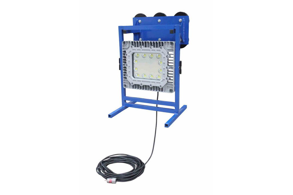 150 Watt Magnetic Mount LED Work Area Light - Aluminum Base - Temporary Job Site Lighting