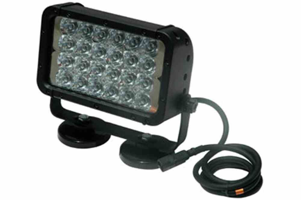 72W Infrared LED Light - 24 LEDs - Magnetic Trunnion Mount - IP68 Rated