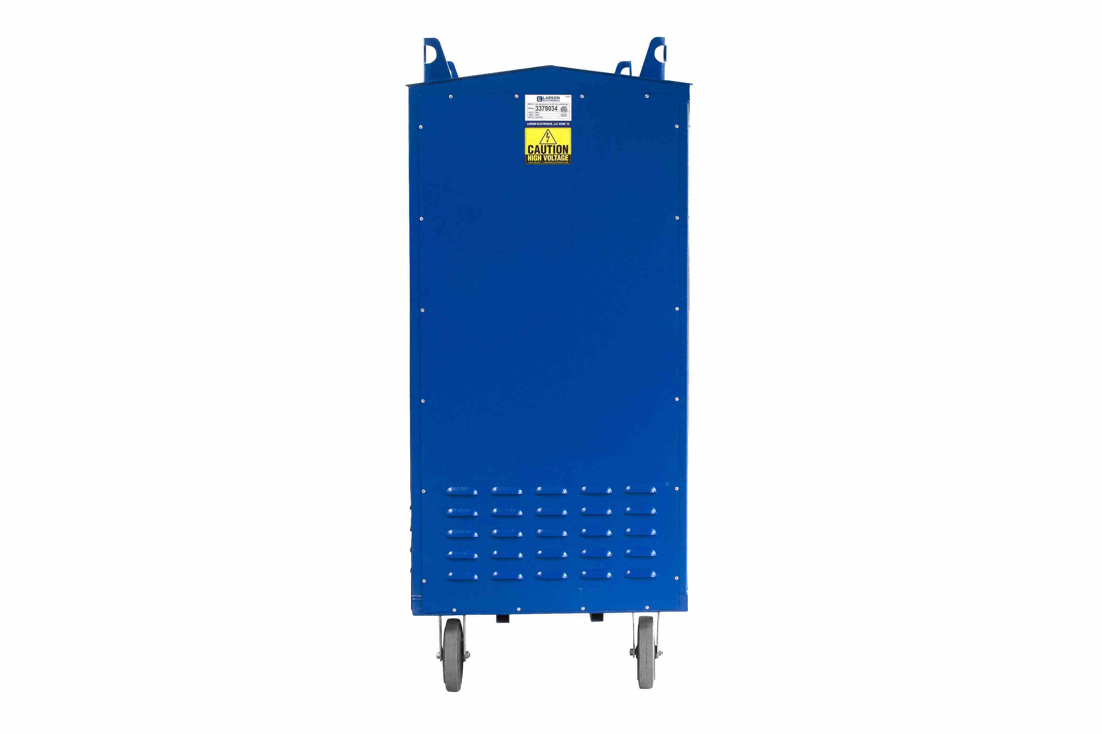 45 KVA Portable Distribution Cart, 480V - 208Y/120V 3PH, (8) L5-30R Outlets, 20' 6/4 AWG SOOW Cord, NEMA 3R