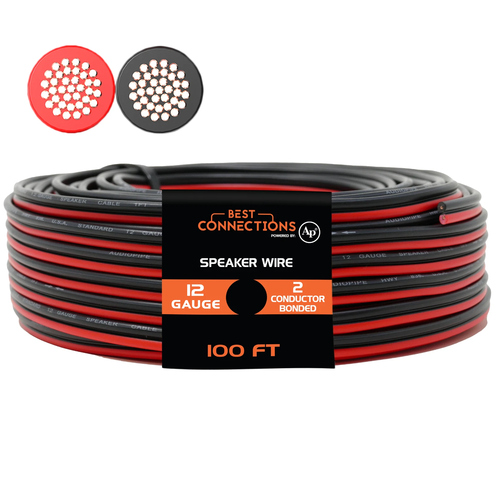 Alpha RAP-2150 100 Meter Roll of 2 Conductor Cable